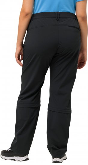 Ulla Popken Versatile Zip Off Leg Quick Dry Stretch Pants Navy - Τζιν & Παντελόνια για Γυναίκες σε Μεγάλες Μεγέθη – Plus Size - 