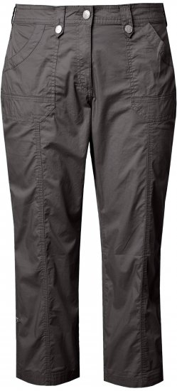 Ulla Popken Roll Tab Hem Stretch Cargo Pants Grey - Τζιν & Παντελόνια για Γυναίκες σε Μεγάλες Μεγέθη – Plus Size - 