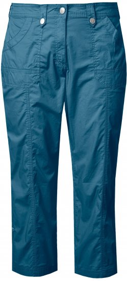 Ulla Popken Roll Tab Hem Stretch Cargo Pants Blue - Τζιν & Παντελόνια για Γυναίκες σε Μεγάλες Μεγέθη – Plus Size - 