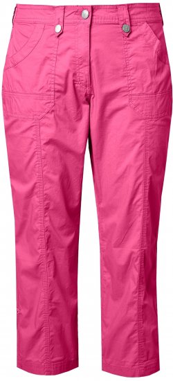 Ulla Popken Roll Tab Hem Stretch Cargo Pants Pink - Τζιν & Παντελόνια για Γυναίκες σε Μεγάλες Μεγέθη – Plus Size - 