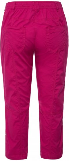 Ulla Popken Roll Tab Hem Stretch Cargo Pants Pink - Τζιν & Παντελόνια για Γυναίκες σε Μεγάλες Μεγέθη – Plus Size - 