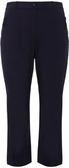 Ulla Popken Functional Sport Quick Dry Stretch Crop Pants Navy Blue - Τζιν & Παντελόνια για Γυναίκες σε Μεγάλες Μεγέθη – Plus Size - 