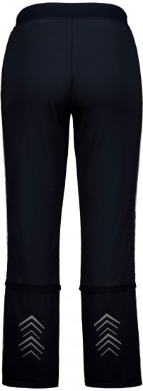 Ulla Popken Zip Off Reflective Detail Funtional Powerstretch Pants Navy - Τζιν & Παντελόνια για Γυναίκες σε Μεγάλες Μεγέθη – Plus Size - 
