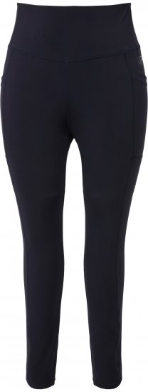 Ulla Popken High Waist Quick Dry Recycled Stretch Leggings Grey - Τζιν & Παντελόνια για Γυναίκες σε Μεγάλες Μεγέθη – Plus Size - 