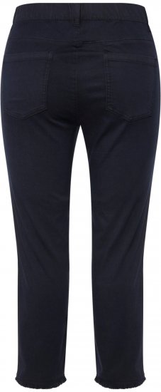 Ulla Popken Stretch Blend Bengaline Pants Navy - Τζιν & Παντελόνια για Γυναίκες σε Μεγάλες Μεγέθη – Plus Size - 