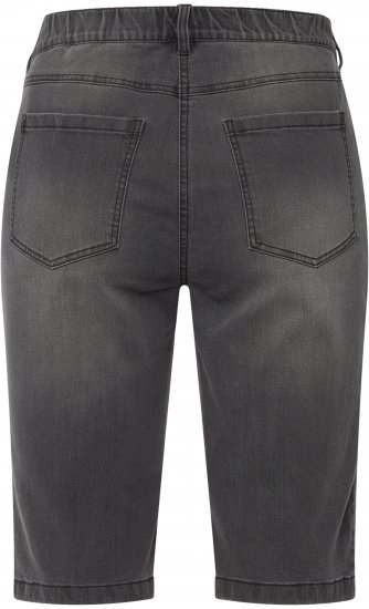 Ulla Popken Basic Denim Mandy Bermuda Shorts Denim Blue - Τζιν & Παντελόνια για Γυναίκες σε Μεγάλες Μεγέθη – Plus Size - 