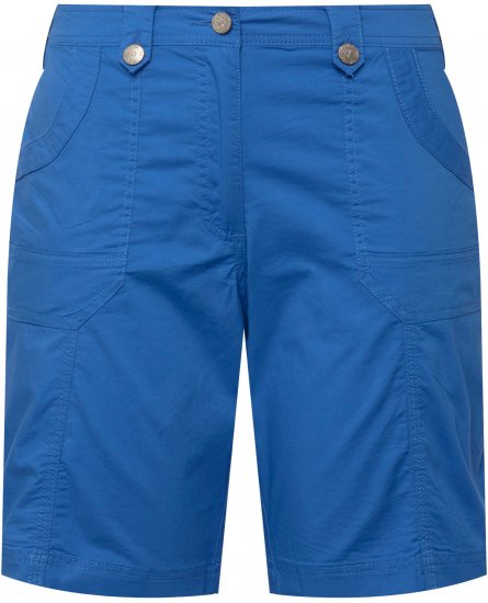 Ulla Popken Cargo Bermuda Shorts Royal Blue - Τζιν & Παντελόνια για Γυναίκες σε Μεγάλες Μεγέθη – Plus Size - 