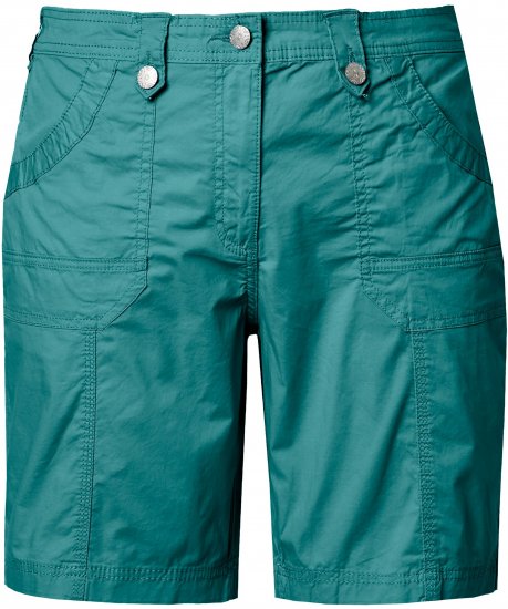 Ulla Popken Cargo Bermuda Shorts Teal - Τζιν & Παντελόνια για Γυναίκες σε Μεγάλες Μεγέθη – Plus Size - 