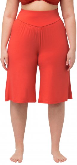 Ulla Popken Wide Leg Flared Bermuda Shorts - Τζιν & Παντελόνια για Γυναίκες σε Μεγάλες Μεγέθη – Plus Size - 