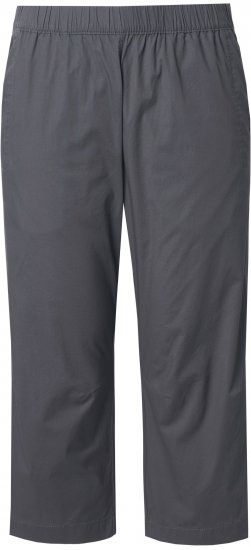 Ulla Popken Cropped Ruby Fit Pants Graphite Grey - Τζιν & Παντελόνια για Γυναίκες σε Μεγάλες Μεγέθη – Plus Size - 