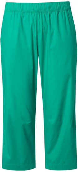 Ulla Popken Cropped Ruby Fit Pants Emerald Green - Τζιν & Παντελόνια για Γυναίκες σε Μεγάλες Μεγέθη – Plus Size - 