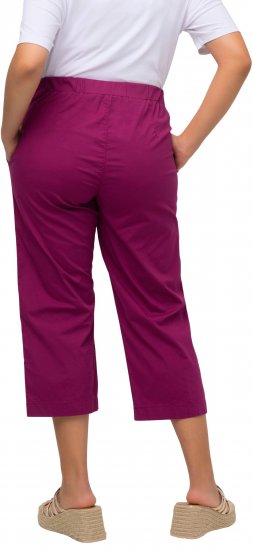 Ulla Popken Cropped Ruby Fit Pants Magnolia Red - Τζιν & Παντελόνια για Γυναίκες σε Μεγάλες Μεγέθη – Plus Size - 