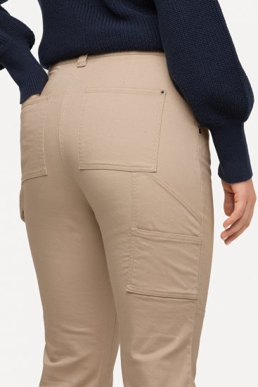 Ulla Popken Bootcut Carpenter Jeans Dark Putty - Ulla Popken - Ρούχα Ulla Popken Plus Size