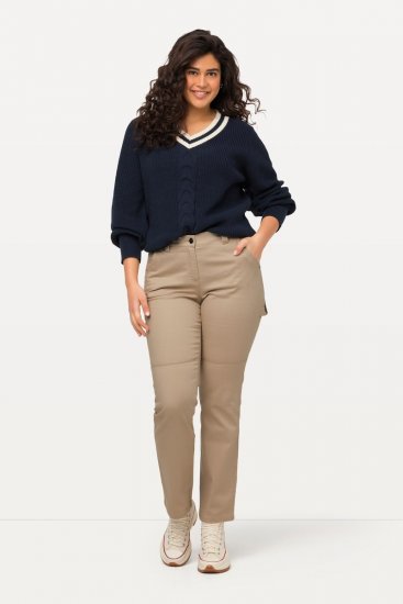 Ulla Popken Bootcut Carpenter Jeans Dark Putty - Ulla Popken - Ρούχα Ulla Popken Plus Size