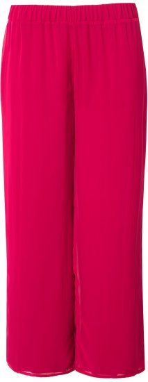 Ulla Popken Layered Chiffon Wide Leg Pants - Τζιν & Παντελόνια για Γυναίκες σε Μεγάλες Μεγέθη – Plus Size - 