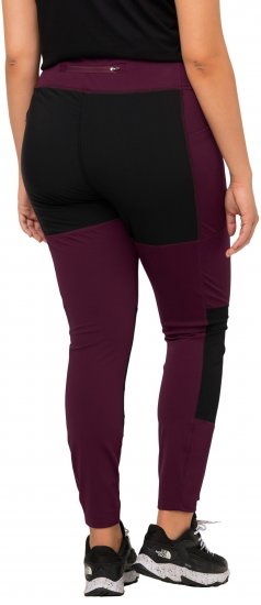 Ulla Popken High Waisted Hiking Leggings Purple - Τζιν & Παντελόνια για Γυναίκες σε Μεγάλες Μεγέθη – Plus Size - 