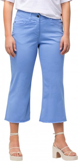 Ulla Popken Mary Crop Jeans Cloud Blue - Τζιν & Παντελόνια για Γυναίκες σε Μεγάλες Μεγέθη – Plus Size - 