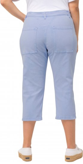 Ulla Popken Capri Boyfriend Jeans Blue - Τζιν & Παντελόνια για Γυναίκες σε Μεγάλες Μεγέθη – Plus Size - 