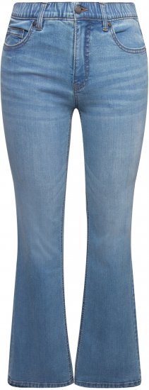 Ulla Popken Bootcut Marie Jeans Light Blue Denim - Τζιν & Παντελόνια για Γυναίκες σε Μεγάλες Μεγέθη – Plus Size - 