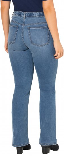 Ulla Popken Bootcut Marie Jeans Light Blue Denim - Τζιν & Παντελόνια για Γυναίκες σε Μεγάλες Μεγέθη – Plus Size - 