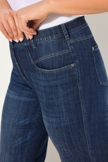 Ulla Popken Bootcut Stretch Fit Jeans Blue - Τζιν - Γυναικεία Τζιν σε Μεγάλα Μεγέθη