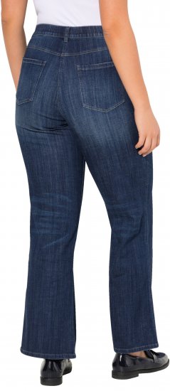 Ulla Popken Bootcut Stretch Fit Jeans Blue - Τζιν & Παντελόνια για Γυναίκες σε Μεγάλες Μεγέθη – Plus Size - 