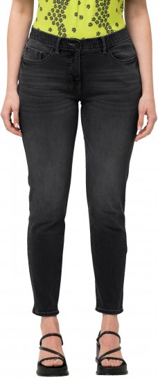 Ulla Popken Push Up Stretch Fit Jeans Denim Blue - Τζιν & Παντελόνια για Γυναίκες σε Μεγάλες Μεγέθη – Plus Size - 