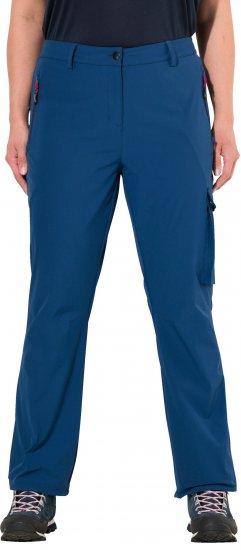 Ulla Popken Anti Mosquito Quick Dry Pants Deep Aqua - Τζιν & Παντελόνια για Γυναίκες σε Μεγάλες Μεγέθη – Plus Size - 