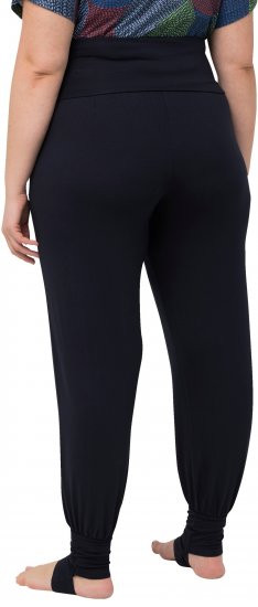 Ulla Popken Stirrup Yoga Pants Navy - Τζιν & Παντελόνια για Γυναίκες σε Μεγάλες Μεγέθη – Plus Size - 