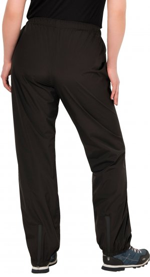 Ulla Popken Rain Pants Black - Τζιν & Παντελόνια για Γυναίκες σε Μεγάλες Μεγέθη – Plus Size - 