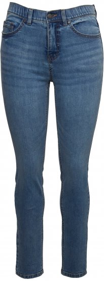 Ulla Popken Stretch Fit Slim Leg Jeans Blue - Τζιν & Παντελόνια για Γυναίκες σε Μεγάλες Μεγέθη – Plus Size - 