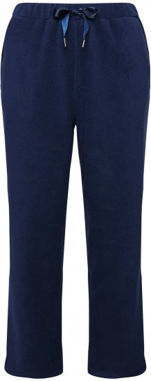 Ulla Popken Fleece Loungewear Pants Night Blue - Τζιν & Παντελόνια για Γυναίκες σε Μεγάλες Μεγέθη – Plus Size - 