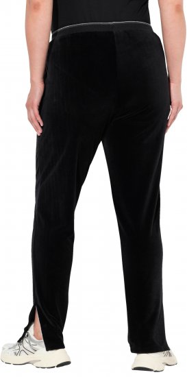 Ulla Popken Velvet Leggings Black - Τζιν & Παντελόνια για Γυναίκες σε Μεγάλες Μεγέθη – Plus Size - 