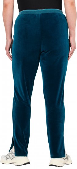 Ulla Popken Velvet Leggings Blue - Τζιν & Παντελόνια για Γυναίκες σε Μεγάλες Μεγέθη – Plus Size - 