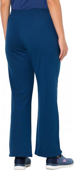 Ulla Popken Tracksuit Pants Blue - Τζιν & Παντελόνια για Γυναίκες σε Μεγάλες Μεγέθη – Plus Size - 