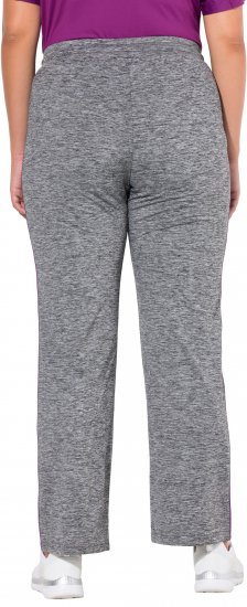 Ulla Popken Quick Drying Jogging Pants Grey - Τζιν & Παντελόνια για Γυναίκες σε Μεγάλες Μεγέθη – Plus Size - 