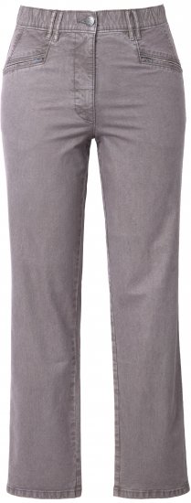 Ulla Popken Tapered Leg Mony Pants Black - Τζιν & Παντελόνια για Γυναίκες σε Μεγάλες Μεγέθη – Plus Size - 