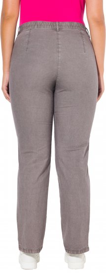 Ulla Popken Tapered Leg Mony Pants Black - Τζιν & Παντελόνια για Γυναίκες σε Μεγάλες Μεγέθη – Plus Size - 