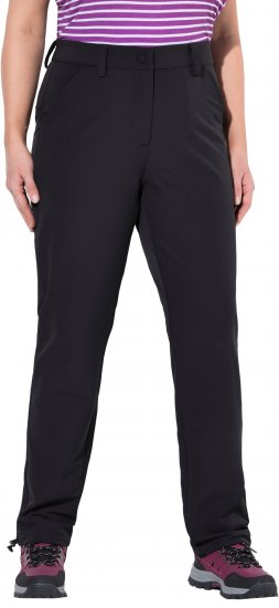 Ulla Popken Triple Function Comfort Waist Softshell Pants Black - Τζιν & Παντελόνια για Γυναίκες σε Μεγάλες Μεγέθη – Plus Size - 