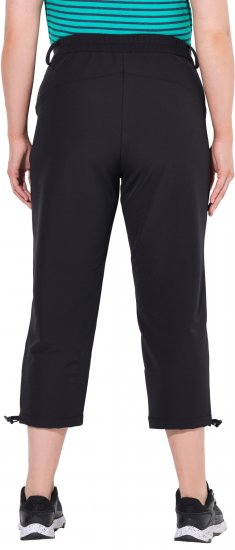 Ulla Popken Ultra Light Triple Function Cropped Softshell Pants Black - Τζιν & Παντελόνια για Γυναίκες σε Μεγάλες Μεγέθη – Plus Size - 