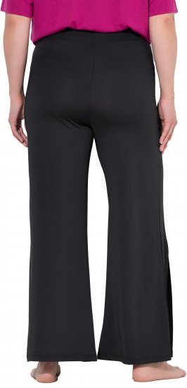 Ulla Popken Split Leg Uv Protective Pants Black - Τζιν & Παντελόνια για Γυναίκες σε Μεγάλες Μεγέθη – Plus Size - 