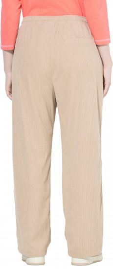 Ulla Popken Corduroy Elastic Waist Pants Brown - Τζιν & Παντελόνια για Γυναίκες σε Μεγάλες Μεγέθη – Plus Size - 