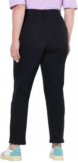 Ulla Popken Stretch Fit Mom Jeans Black - Τζιν & Παντελόνια για Γυναίκες σε Μεγάλες Μεγέθη – Plus Size - 