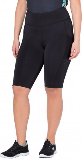 Ulla Popken Quick Drying Performance Shorts Black - Τζιν & Παντελόνια για Γυναίκες σε Μεγάλες Μεγέθη – Plus Size - 