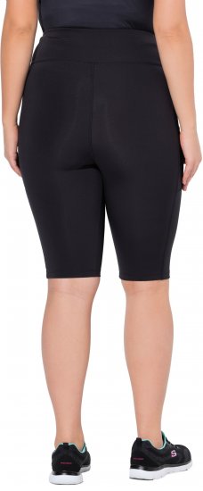 Ulla Popken Quick Drying Performance Shorts Black - Τζιν & Παντελόνια για Γυναίκες σε Μεγάλες Μεγέθη – Plus Size - 
