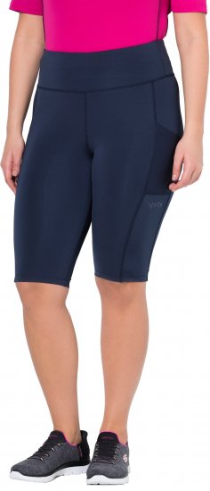 Ulla Popken Quick Drying Performance Shorts Grey - Τζιν & Παντελόνια για Γυναίκες σε Μεγάλες Μεγέθη – Plus Size - 
