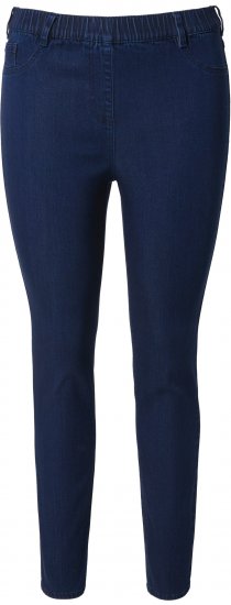 Ulla Popken Denim Five Pocket Jeggings Denim Blue - Τζιν & Παντελόνια για Γυναίκες σε Μεγάλες Μεγέθη – Plus Size - 