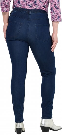 Ulla Popken Denim Five Pocket Jeggings Denim Blue - Τζιν & Παντελόνια για Γυναίκες σε Μεγάλες Μεγέθη – Plus Size - 