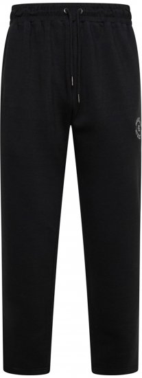 Kam Jeans 242 Brooklyn Athletics Jog Pants Black - Αθλητικές φόρμες/σορτσάκια - Αθλητικές Φόρμες ανδρικεσ μεγάλα μεγέθη