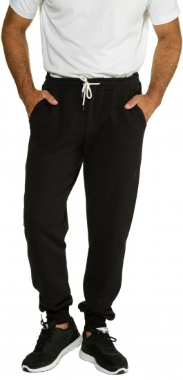 JP1880 Sweatpants Modern Fit Lightweight Black - ΑΝΔΡΙΚΑ ΡΟΥΧΑ MT-6XLT - Μεγέθη TALL